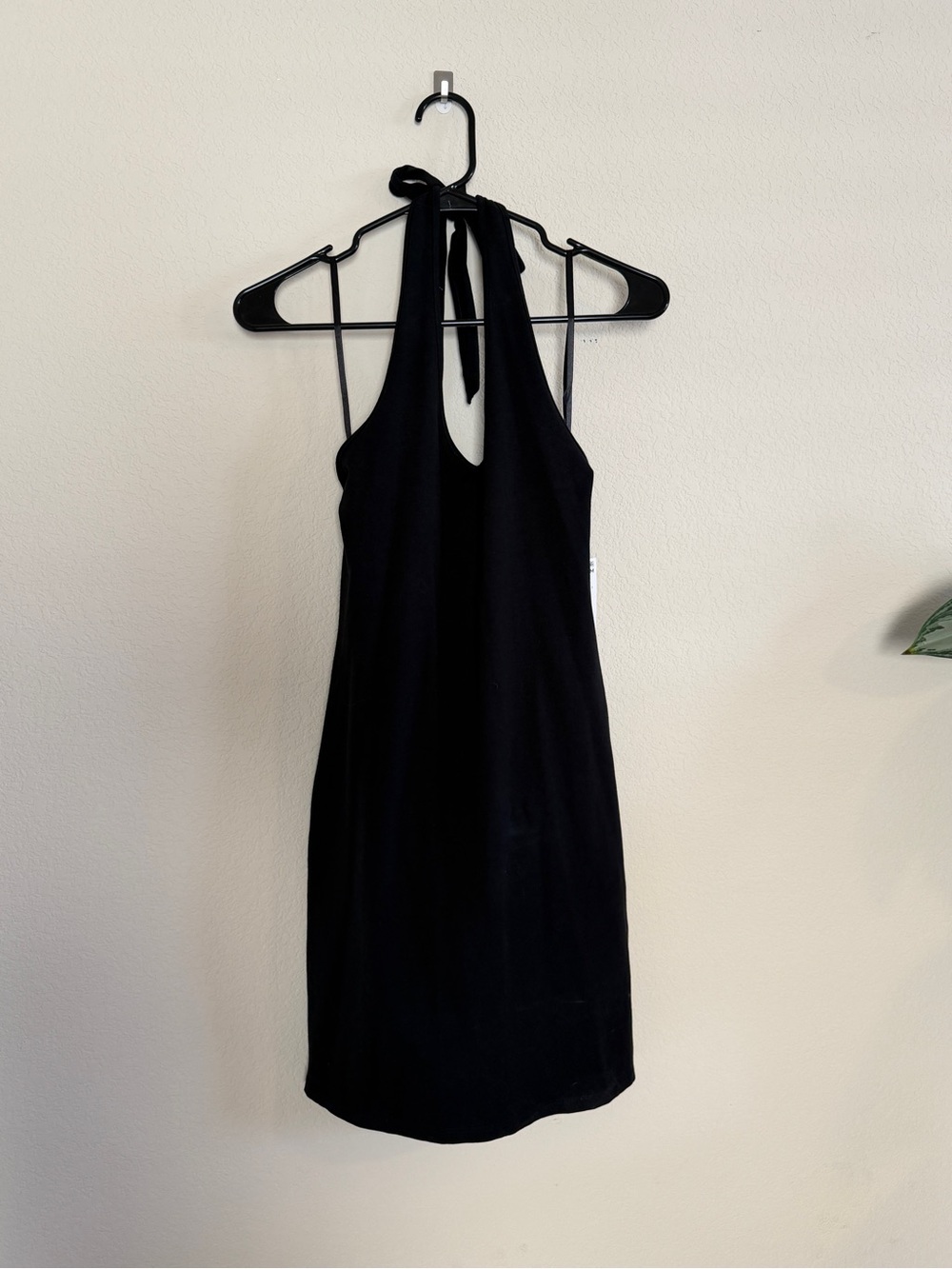bp Black Halter Bodycon Mini Dress - Picture 3 of 5